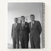 President John Kennedy & Brothers Amerikaanse Came Notitieboek (Achterkant)