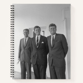 President John Kennedy & Brothers Amerikaanse Came Notitieboek