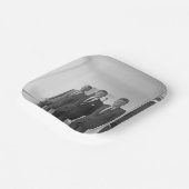 President John Kennedy & Brothers Amerikaanse Came Papieren Bordje (Gebogen)