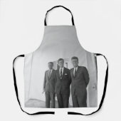 President John Kennedy & Brothers Amerikaanse Came Schort (Voorkant)