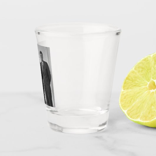 President John Kennedy & Brothers Amerikaanse Came Shot Glas (Rechts)