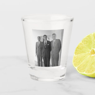 President John Kennedy & Brothers Amerikaanse Came Shot Glas