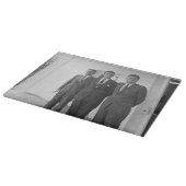 President John Kennedy & Brothers Amerikaanse Came Snijplank (Hoek)