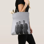 President John Kennedy & Brothers Amerikaanse Came Tote Bag (Dichtbij)