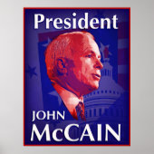 President John McCain Poster (Voorkant)