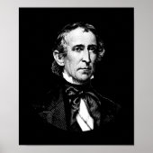 President John Tyler Graphic Poster (Voorkant)