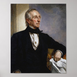 President John Tyler Portrait Poster