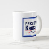 President Kamala 2024 Grote Koffiekop (Voorkant rechts)