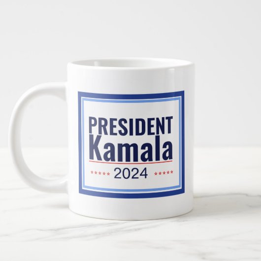 President Kamala 2024 Grote Koffiekop (Links)