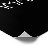 President Kamala 2024 Kamala Kattenletter letterty Poster (Hoek)