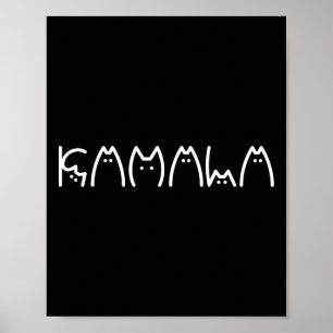 President Kamala 2024 Kamala Kattenletter letterty Poster