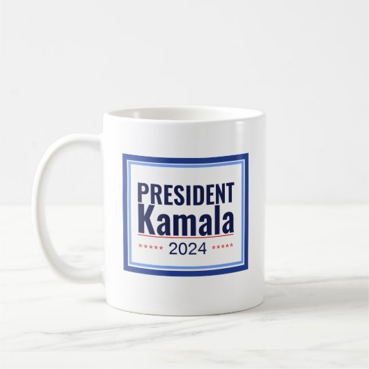 President Kamala 2024 Koffiemok (Links)