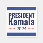 President Kamala 2024 Servet (Voorkant)