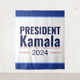 President Kamala 2024 Wandkleed