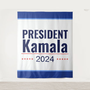 President Kamala 2024 Wandkleed