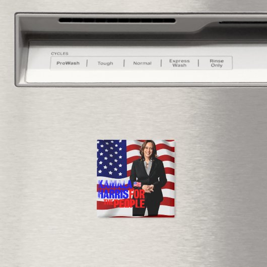 President Kamala Harris 2024_ Magneet (Insitu (Vaatwasser))