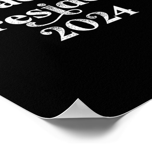 President Kamala Harris 2024 Poster (Hoek)