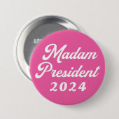 President Kamala Harris 2024 Ronde Button 7,6 Cm (Voorkant /achterkant)