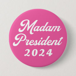 President Kamala Harris 2024 Ronde Button 7,6 Cm