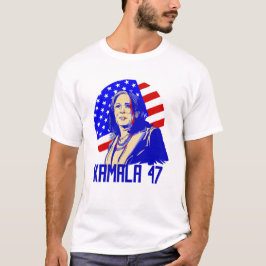 president kamala harris 47 t-shirt