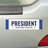 President Kamala Harris Inauguratie Bumpersticker (Op auto)