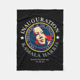President Kamala Harris Inauguratie Dag 2021 Gift Fleece Deken