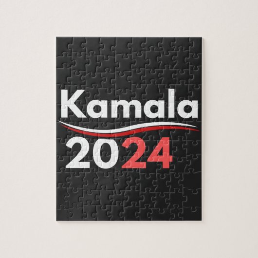 president kamala harris , president harris legpuzzel (Verticaal)