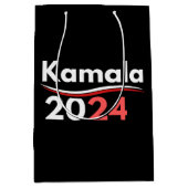 president kamala harris , president harris medium cadeauzakje (Voorkant)