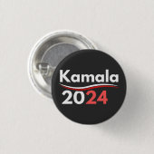 president kamala harris , president harris ronde button 3,2 cm (Voorkant /achterkant)