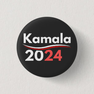 president kamala harris , president harris ronde button 3,2 cm