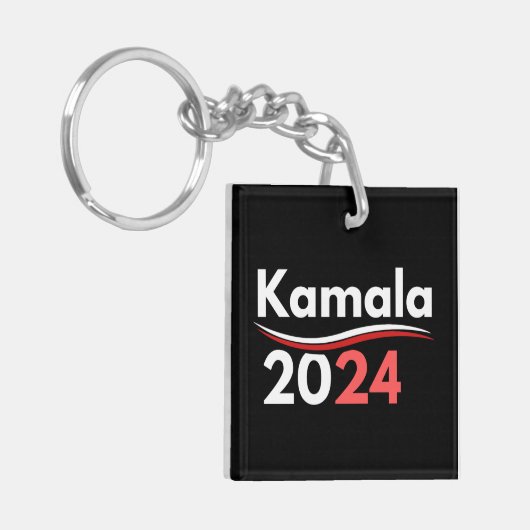president kamala harris , president harris sleutelhanger (Voorkant Links)