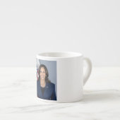 President kandidaat Kamala Harris US 2024 Espresso Kop (Voorkant rechts)