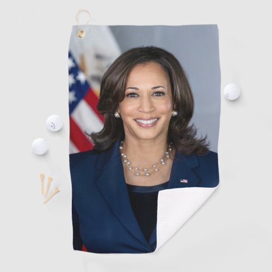 President kandidaat Kamala Harris US 2024 Golfhanddoek (Insitu)