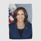 President kandidaat Kamala Harris US 2024 Golfhanddoek (Voorkant)
