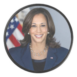 President kandidaat Kamala Harris US 2024 Hockey Puck