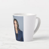 President kandidaat Kamala Harris US 2024 Latte Mok (Rechterhoek)