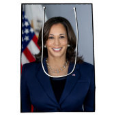President kandidaat Kamala Harris US 2024 Medium Cadeauzakje (Achterkant)