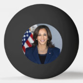 President kandidaat Kamala Harris US 2024 Pingpongbal (Voorkant)
