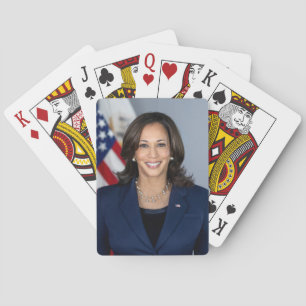 President kandidaat Kamala Harris US 2024 Pokerkaarten