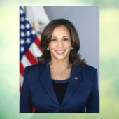 President kandidaat Kamala Harris US 2024 Raamsticker (Vel 3)