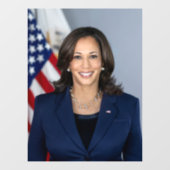 President kandidaat Kamala Harris US 2024 Raamsticker (Vel)