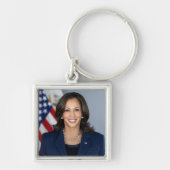 President kandidaat Kamala Harris US 2024 Sleutelhanger (Voorkant)