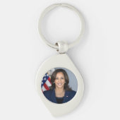 President kandidaat Kamala Harris US 2024 Sleutelhanger (Voorkant)