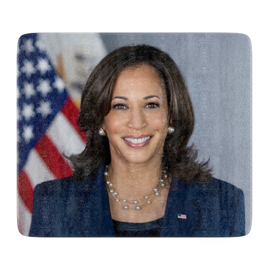 President kandidaat Kamala Harris US 2024 Snijplank (Voorkant)