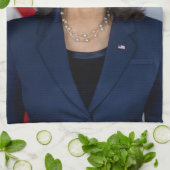 President kandidaat Kamala Harris US 2024 Theedoek (Gevouwen)