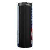 President kandidaat Kamala Harris US 2024 Thermosbeker (Achterkant)