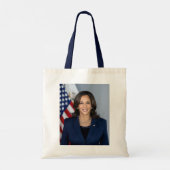 President kandidaat Kamala Harris US 2024 Tote Bag (Achterkant)