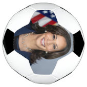 President kandidaat Kamala Harris US 2024 Voetbal (Gedraaid)
