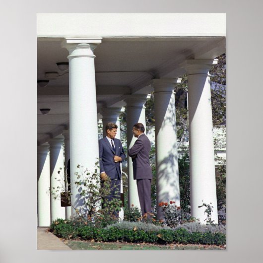 President Kennedy en Robert McNamara Poster (Voorkant)