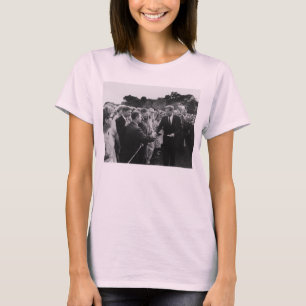 President Kennedy Greets Peace Corps Volunteers T-shirt